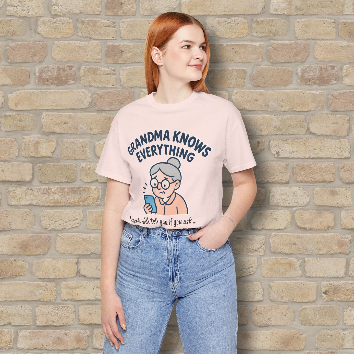 Don't Ask Grandama About Emojis Tee