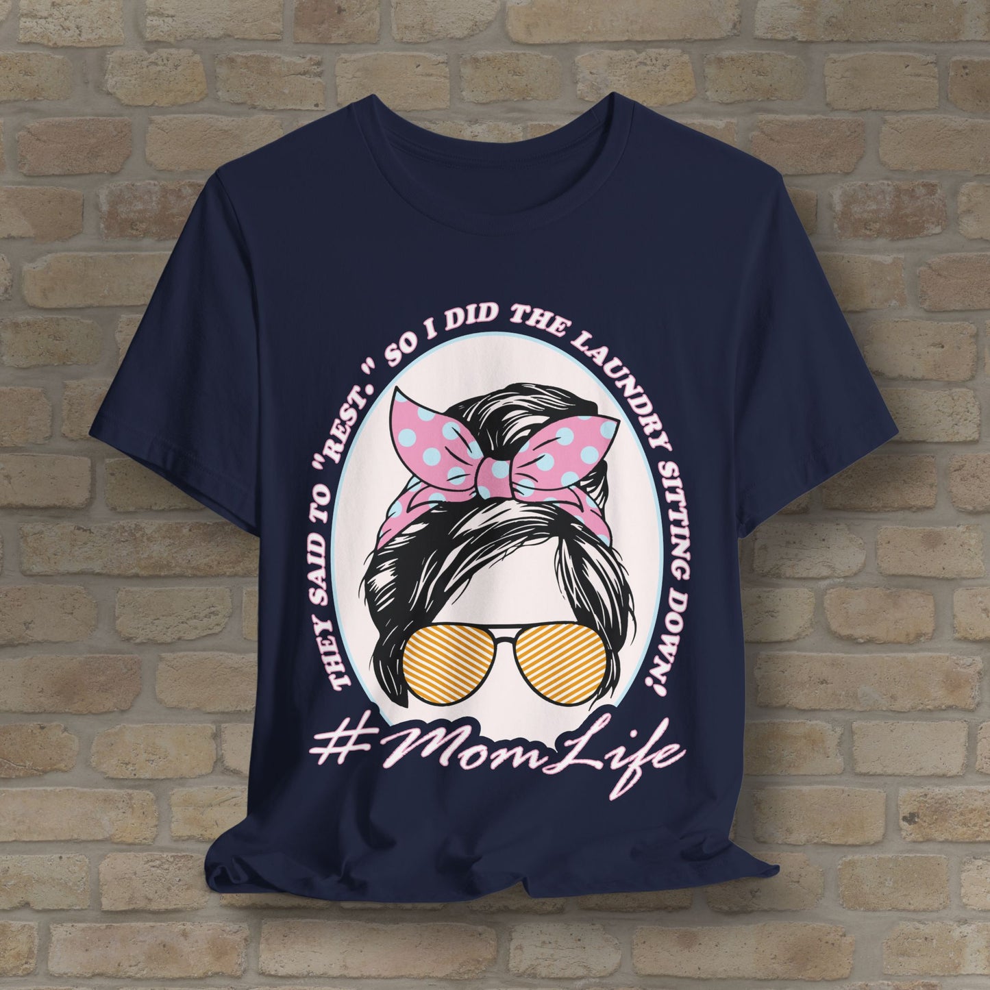Rest By Doing Laundry Sitting Down Tee