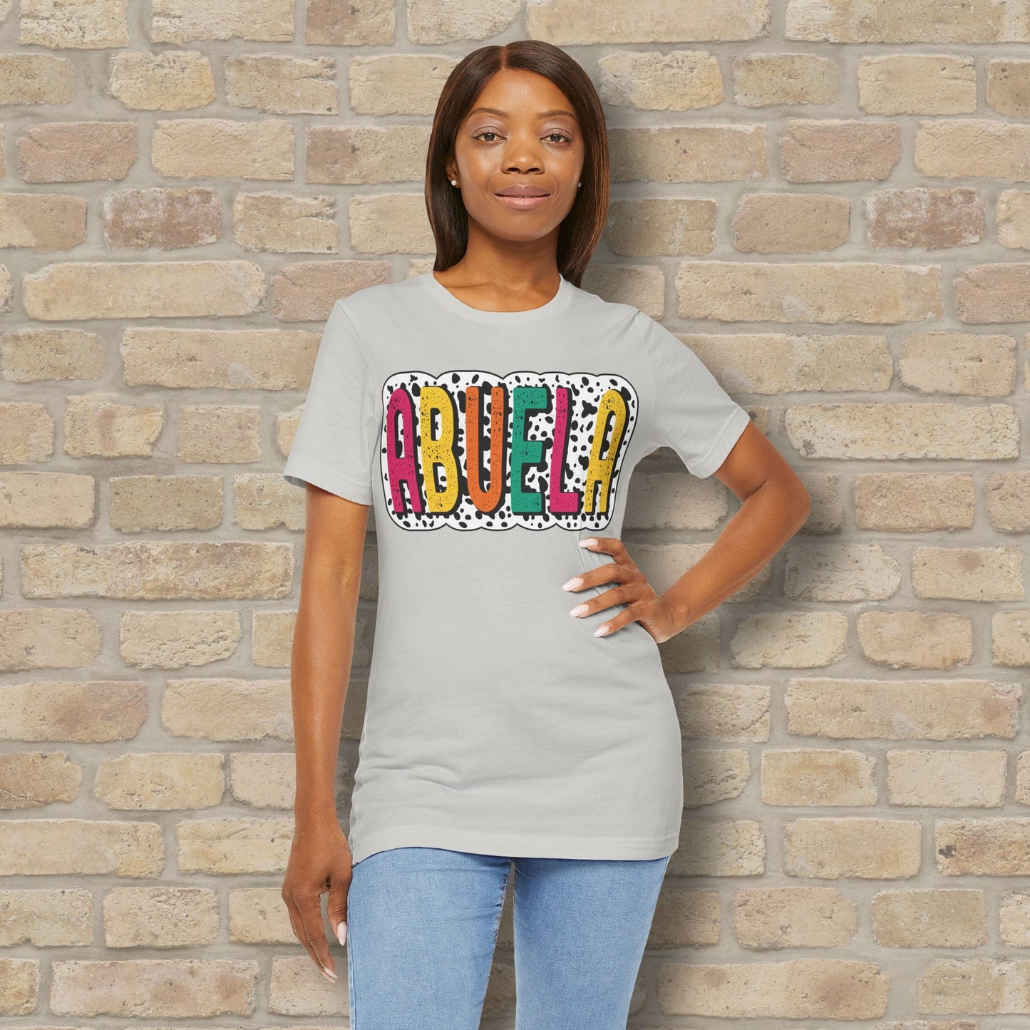 T-Shirt Abuela Color Pop Tee - Vibrant Styles