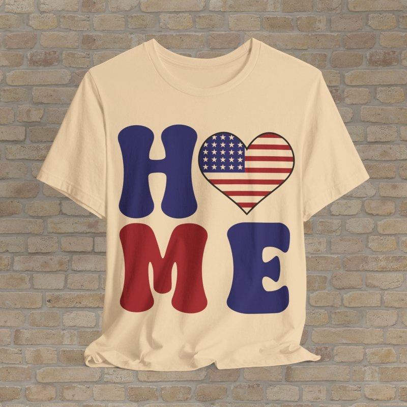 Graphic & Text T-Shirts American Home Tee - Vibrant Styles