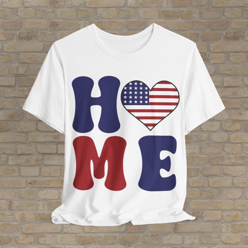 Graphic & Text T-Shirts American Home Tee - Vibrant Styles
