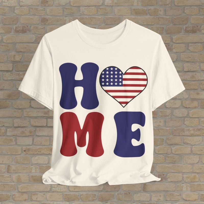 Graphic & Text T-Shirts American Home Tee - Vibrant Styles