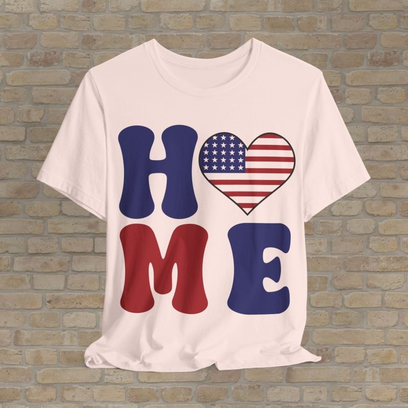 Graphic & Text T-Shirts American Home Tee - Vibrant Styles