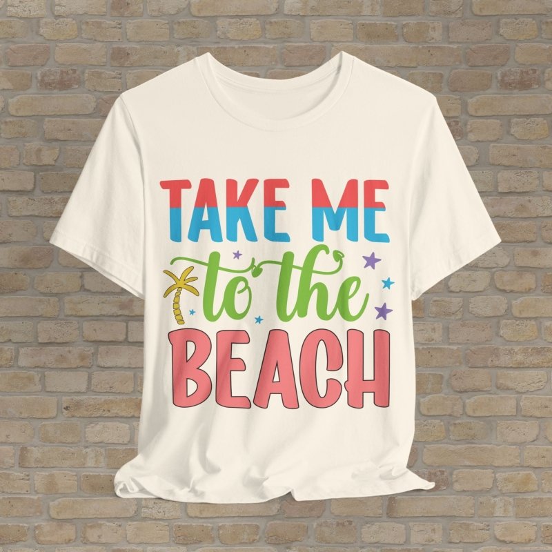 Mostly Text T-Shirts Beach Bound Tee - Vibrant Styles