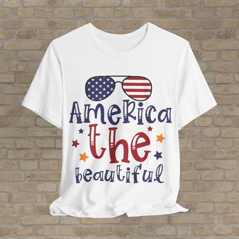 Graphic & Text T-Shirts Beautiful America Tee - Vibrant Styles