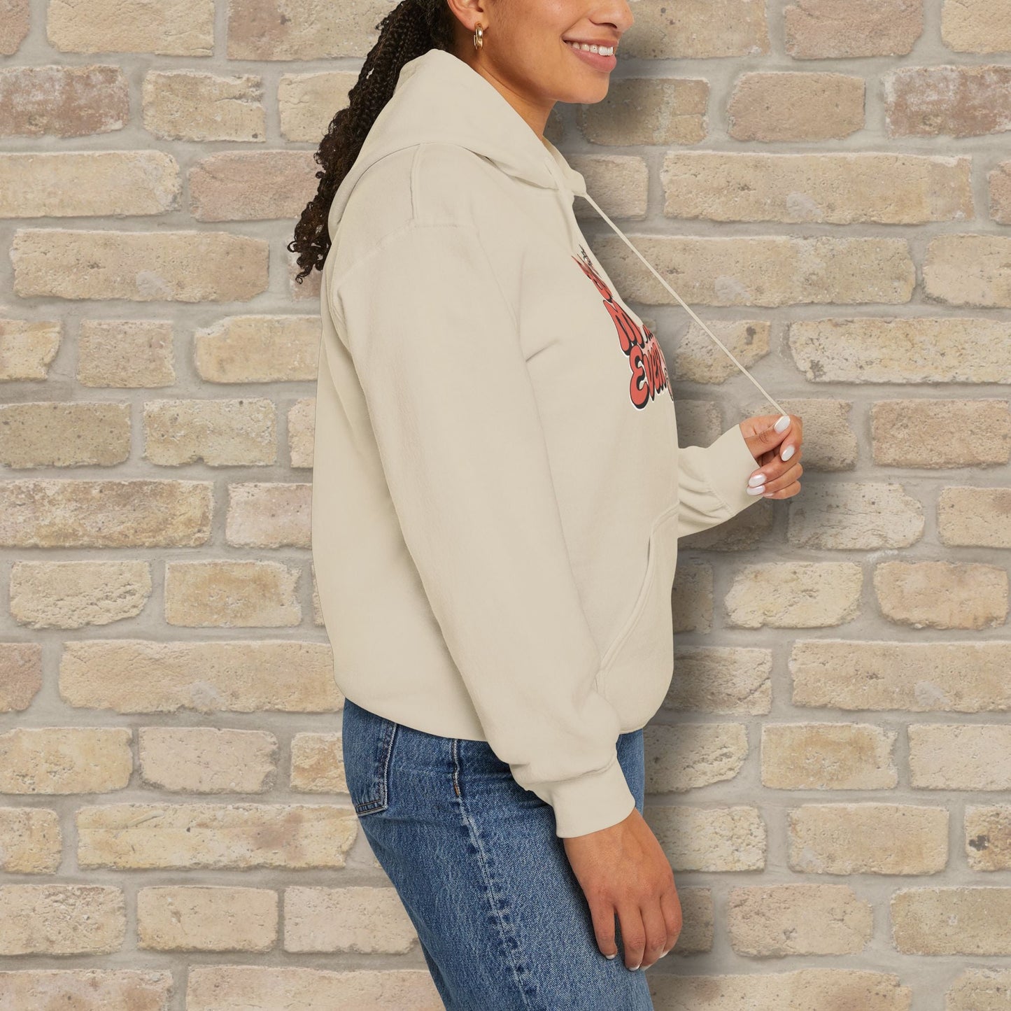 Graphic & Text Best Mom Ever Bears Pullover Hoodie - Vibrant Styles