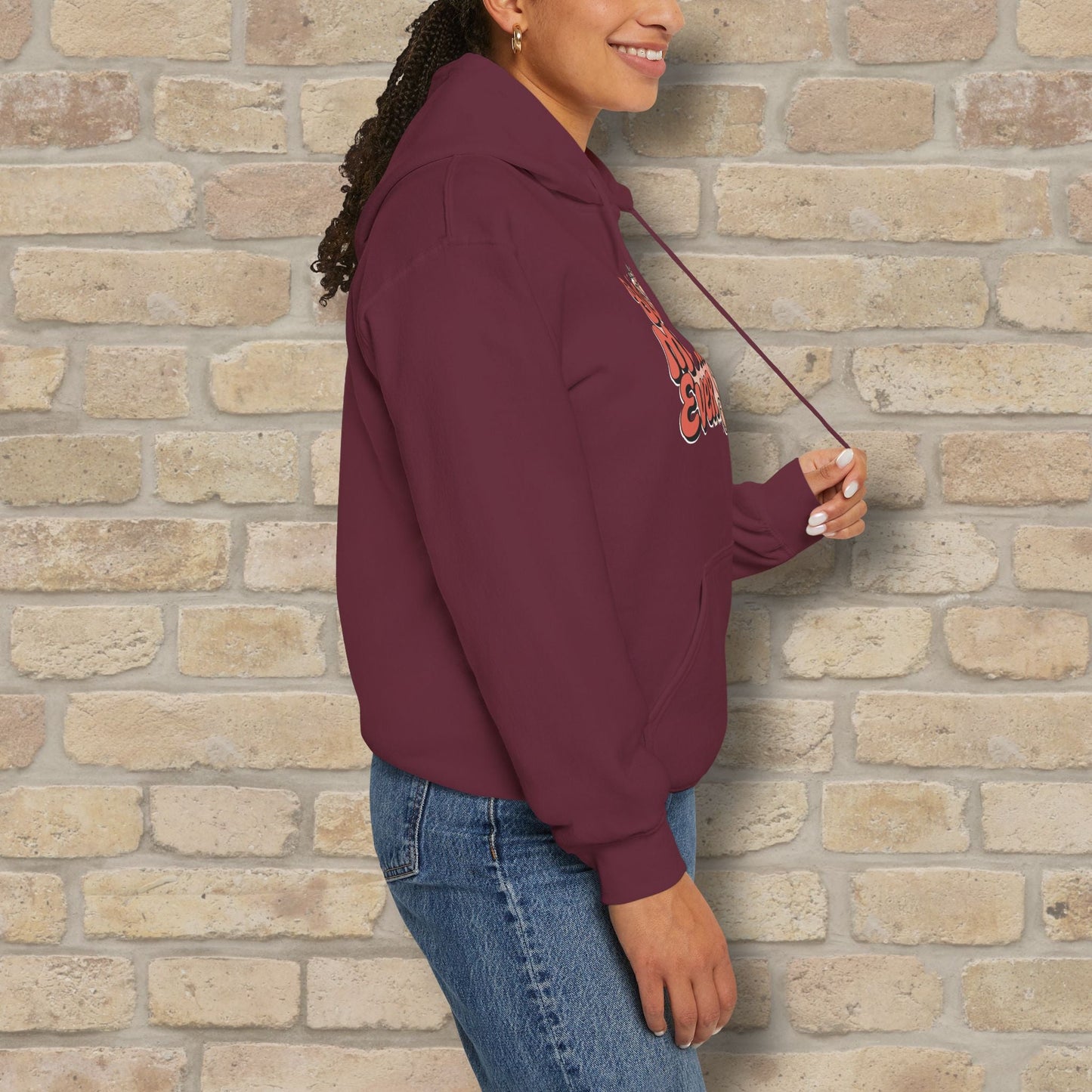 Graphic & Text Best Mom Ever Bears Pullover Hoodie - Vibrant Styles