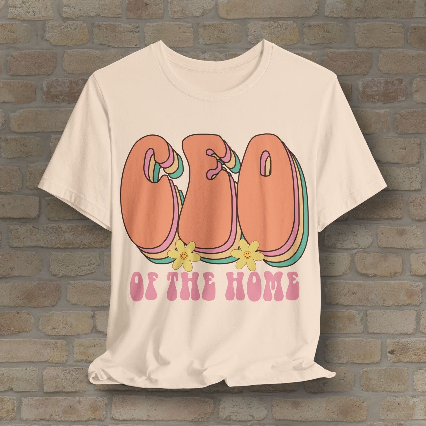 Mostly Text T-Shirts CEO of the Home Tee - Vibrant Styles
