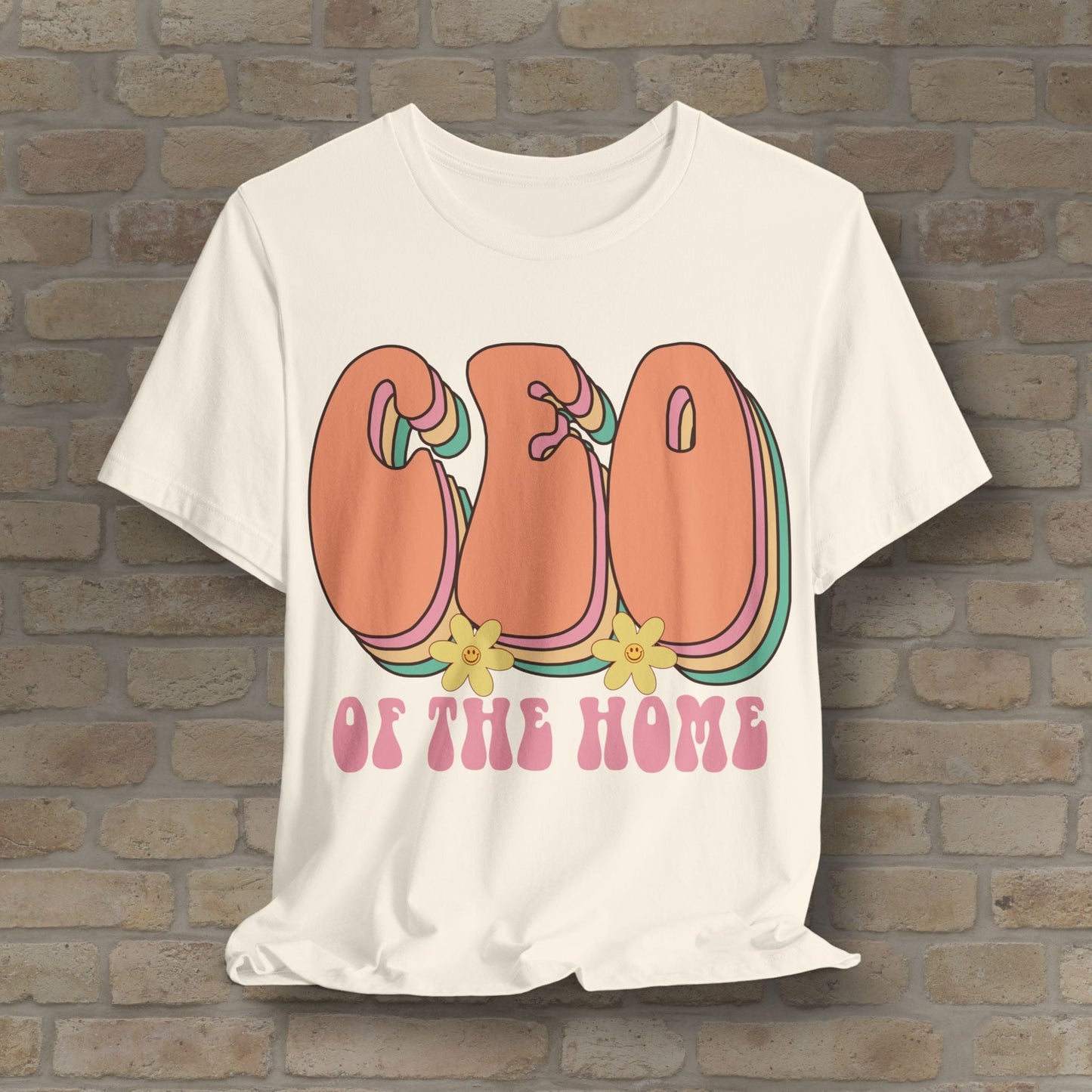 Mostly Text T-Shirts CEO of the Home Tee - Vibrant Styles