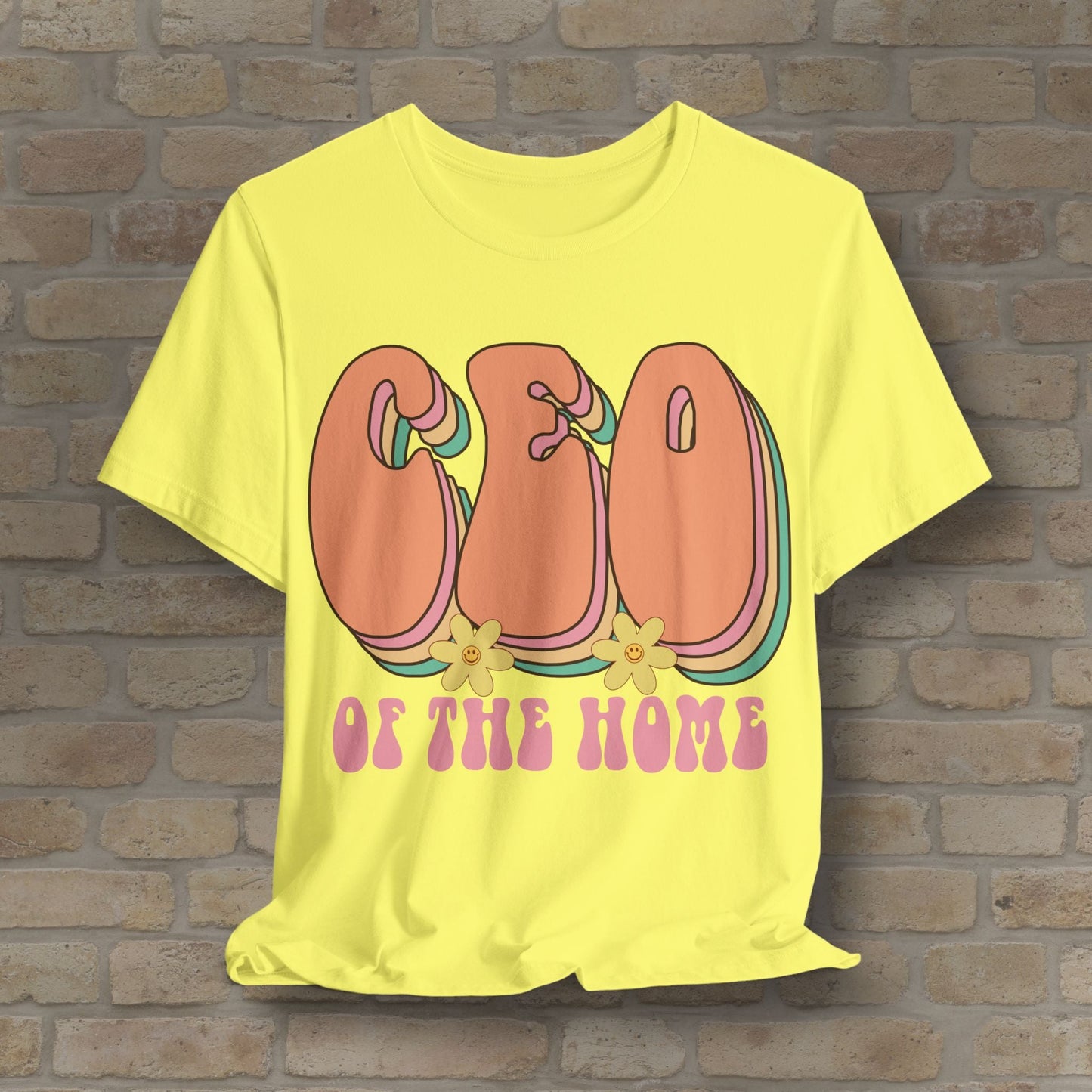 Mostly Text T-Shirts CEO of the Home Tee - Vibrant Styles