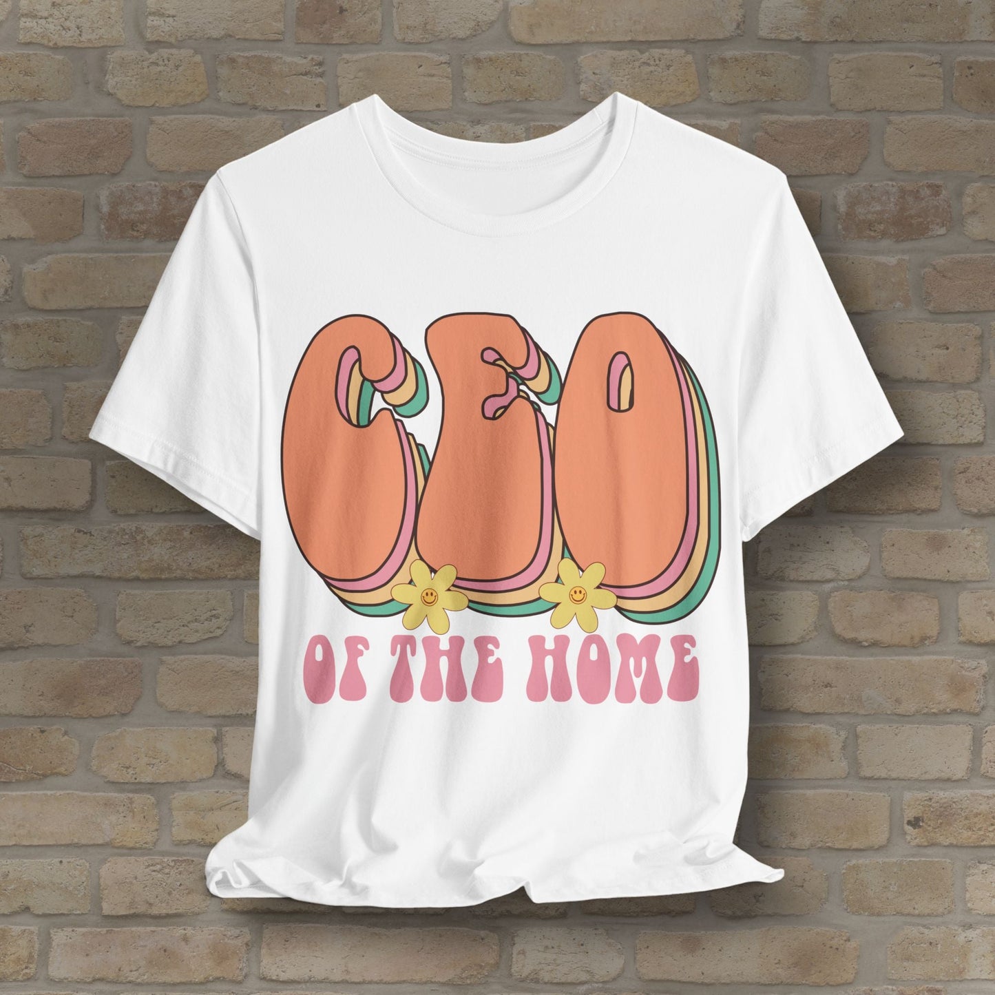 Mostly Text T-Shirts CEO of the Home Tee - Vibrant Styles