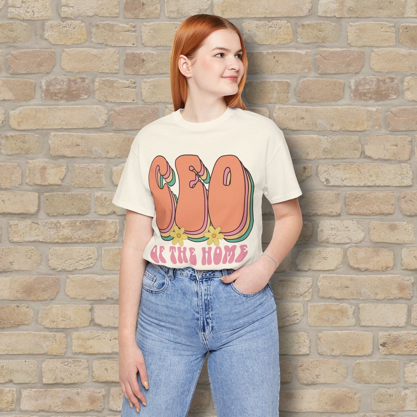 Mostly Text T-Shirts CEO of the Home Tee - Vibrant Styles