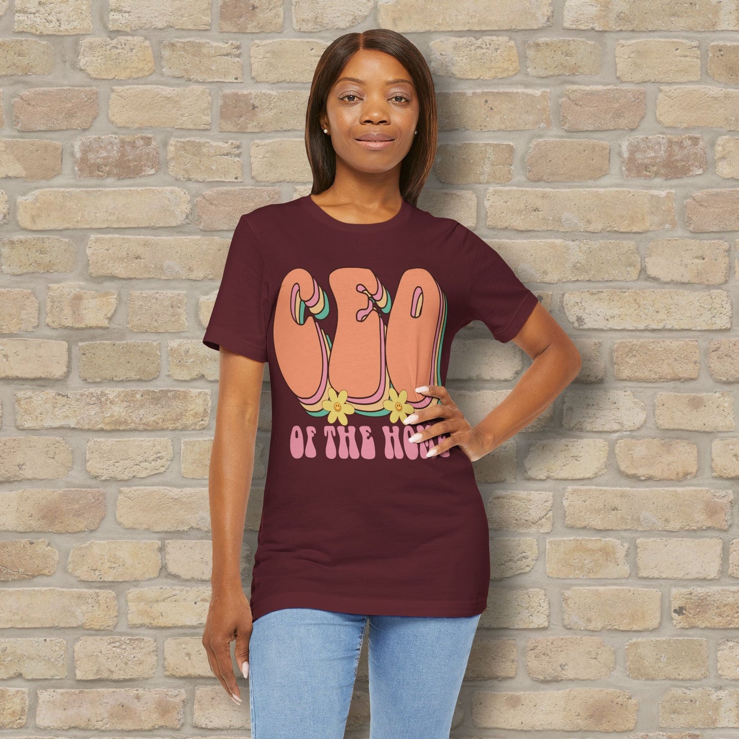 Mostly Text T-Shirts CEO of the Home Tee - Vibrant Styles