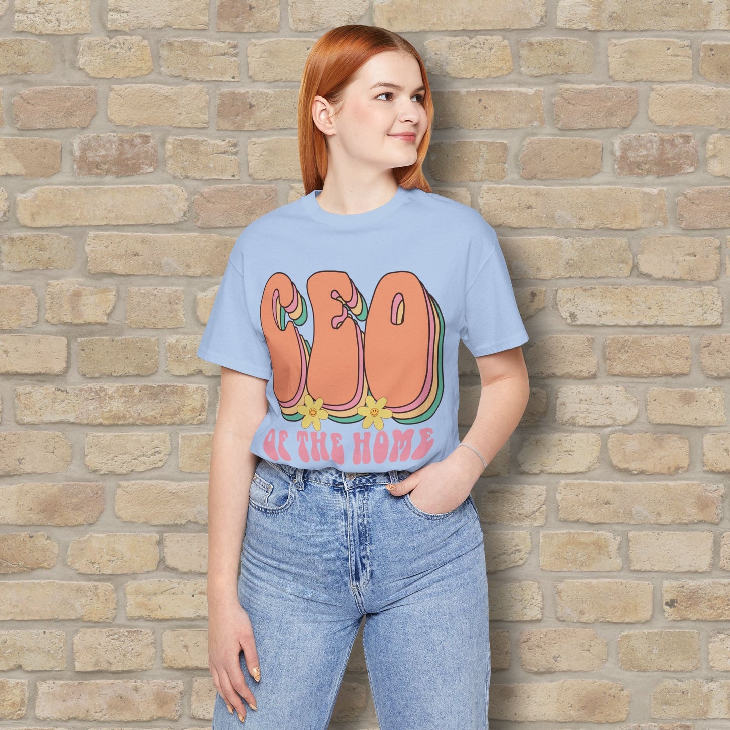 Mostly Text T-Shirts CEO of the Home Tee - Vibrant Styles