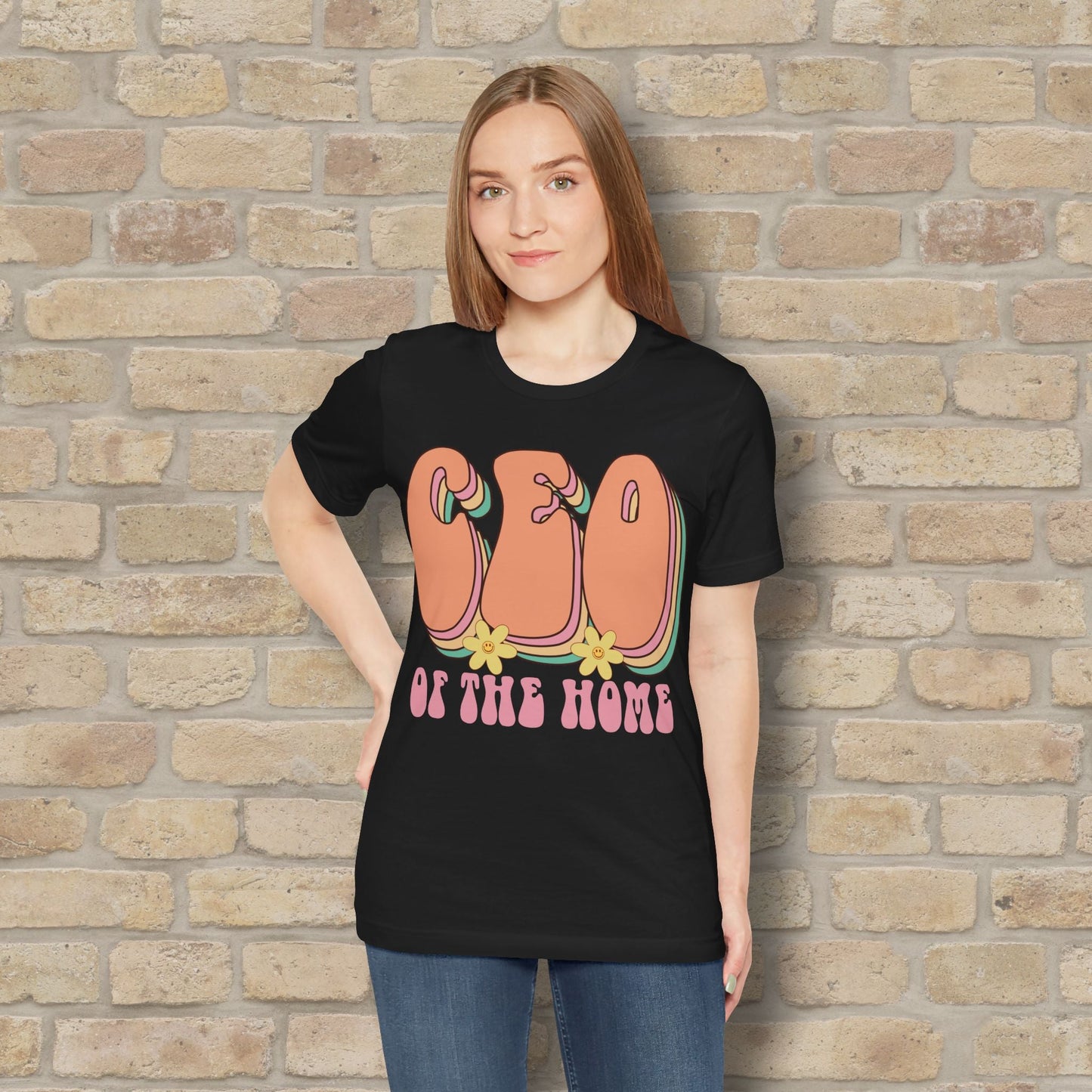 Mostly Text T-Shirts CEO of the Home Tee - Vibrant Styles