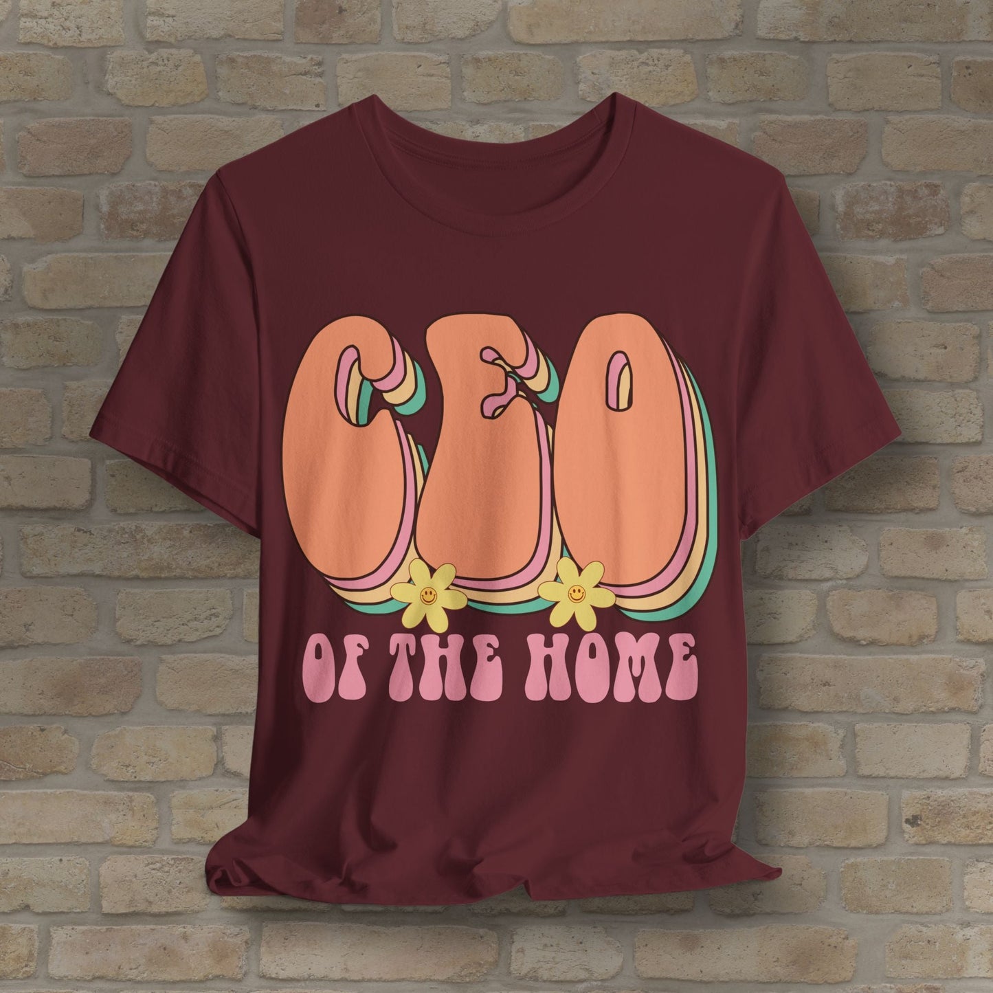 Mostly Text T-Shirts CEO of the Home Tee - Vibrant Styles