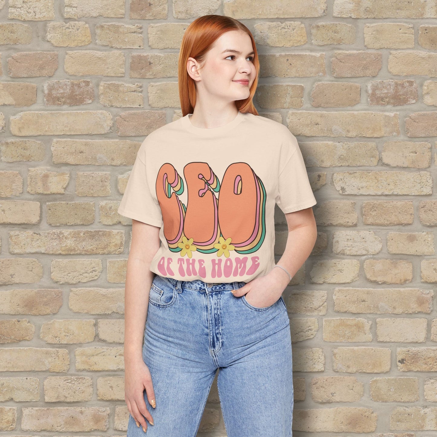 Mostly Text T-Shirts CEO of the Home Tee - Vibrant Styles