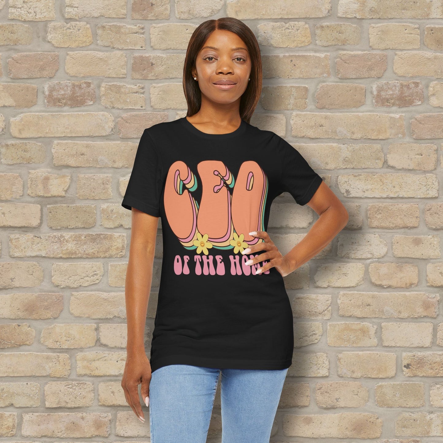 Mostly Text T-Shirts CEO of the Home Tee - Vibrant Styles