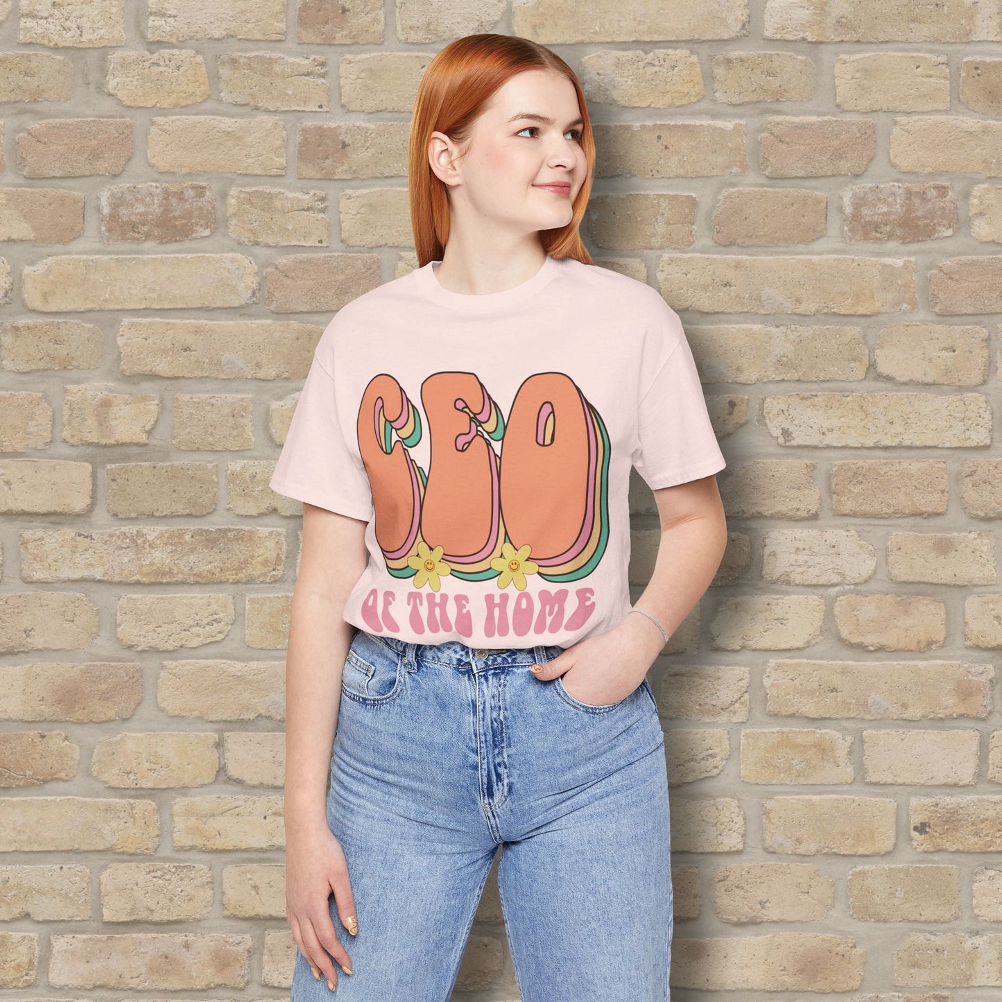 Mostly Text T-Shirts CEO of the Home Tee - Vibrant Styles