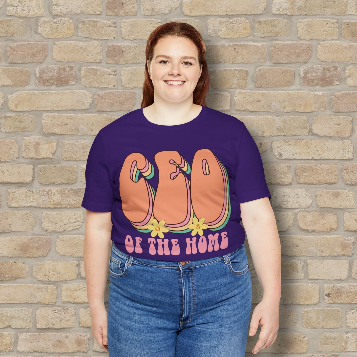 Mostly Text T-Shirts CEO of the Home Tee - Vibrant Styles