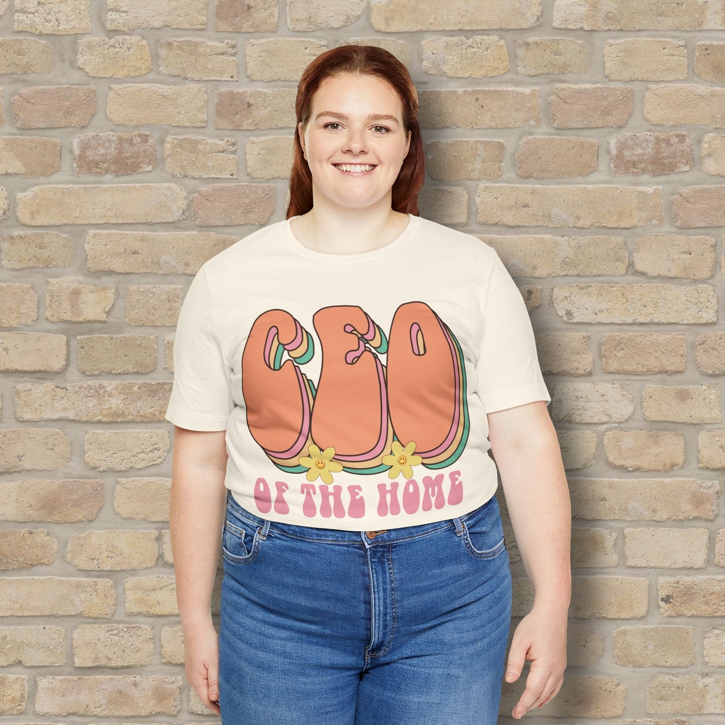 Mostly Text T-Shirts CEO of the Home Tee - Vibrant Styles
