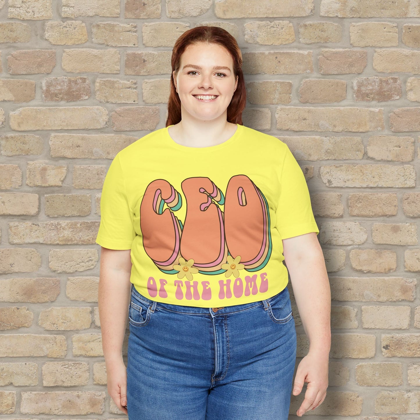 Mostly Text T-Shirts CEO of the Home Tee - Vibrant Styles