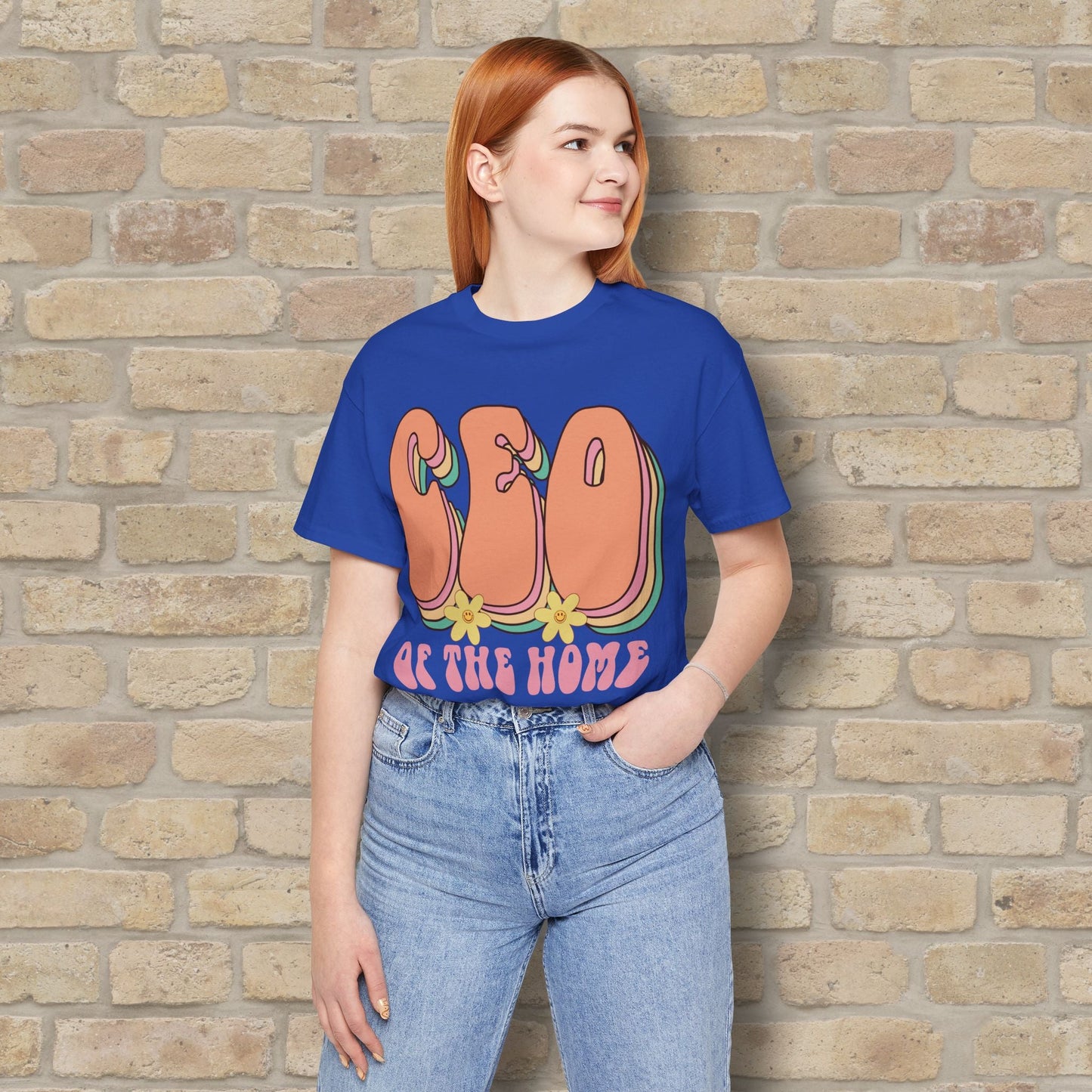 Mostly Text T-Shirts CEO of the Home Tee - Vibrant Styles