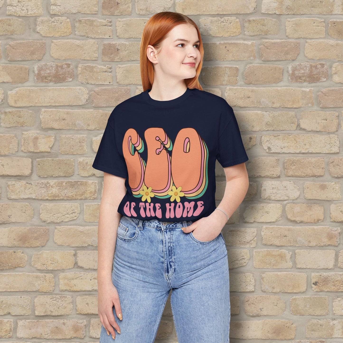 Mostly Text T-Shirts CEO of the Home Tee - Vibrant Styles