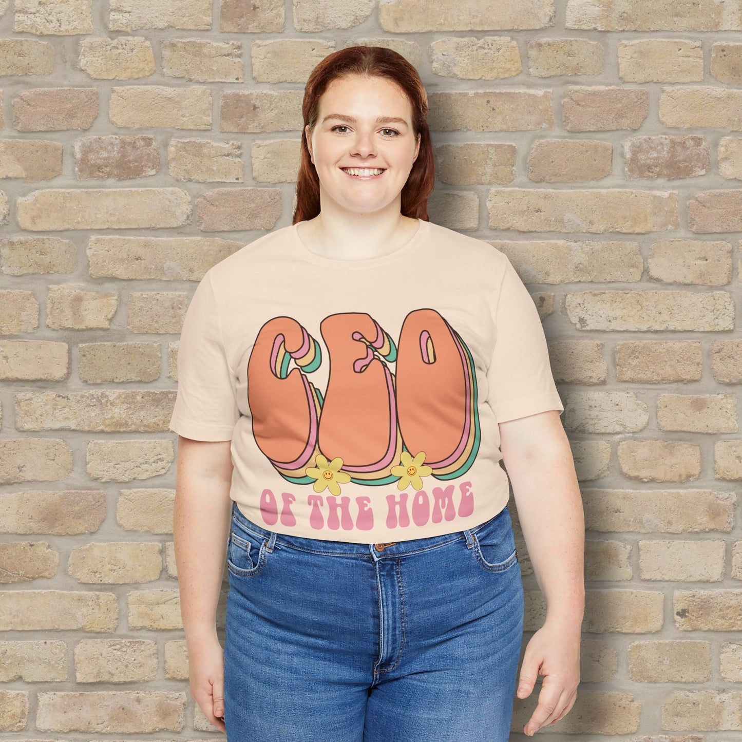 Mostly Text T-Shirts CEO of the Home Tee - Vibrant Styles