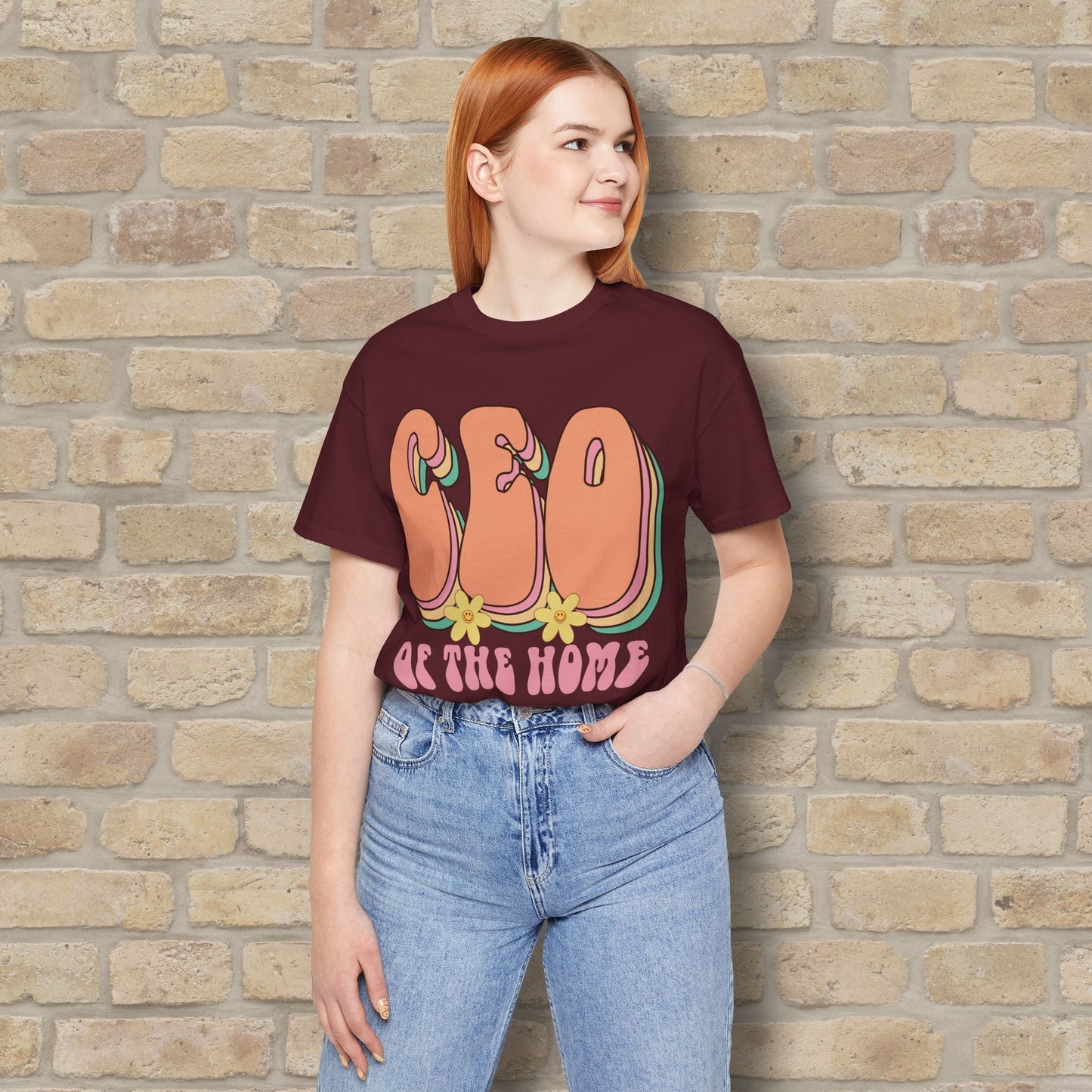 Mostly Text T-Shirts CEO of the Home Tee - Vibrant Styles