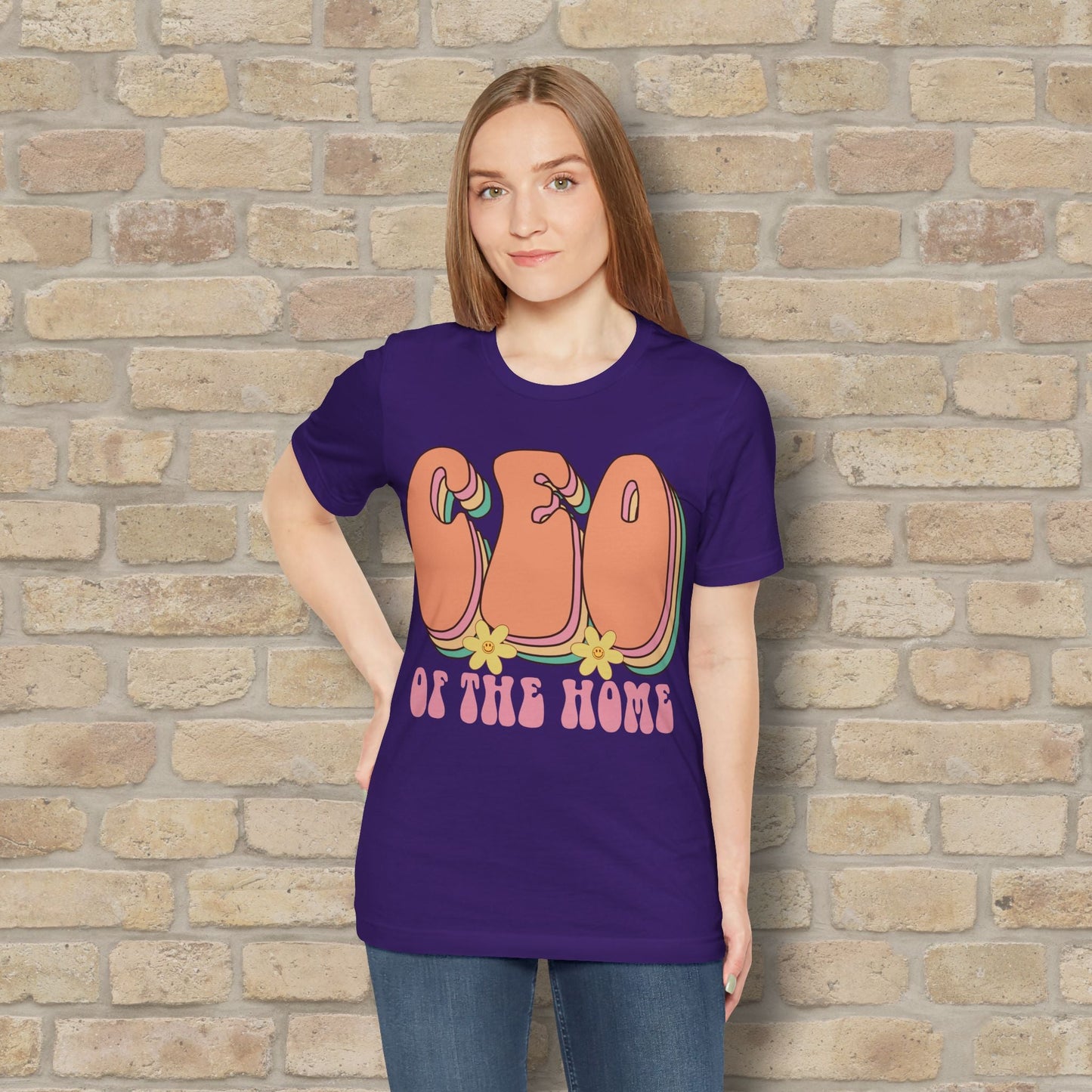 Mostly Text T-Shirts CEO of the Home Tee - Vibrant Styles