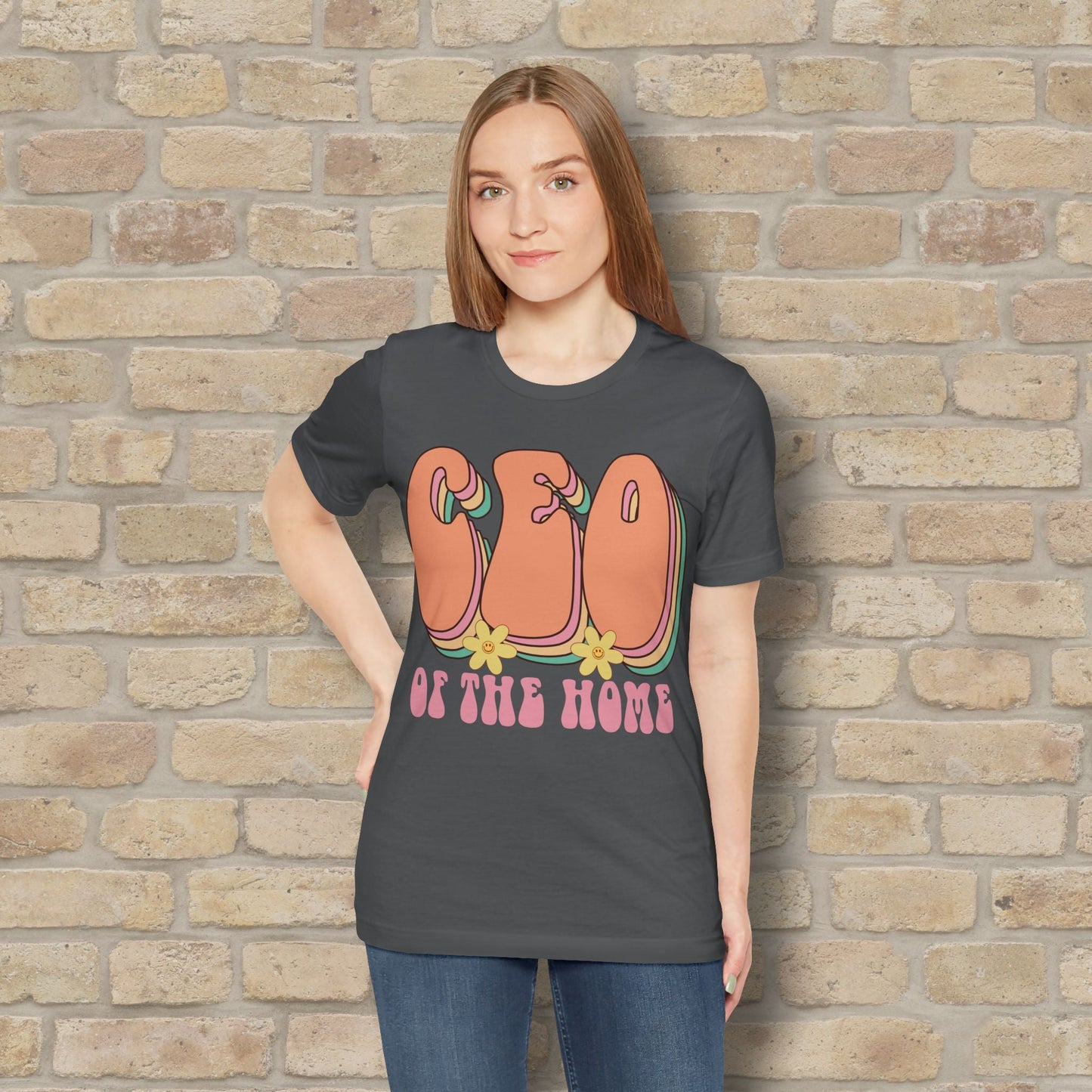 Mostly Text T-Shirts CEO of the Home Tee - Vibrant Styles