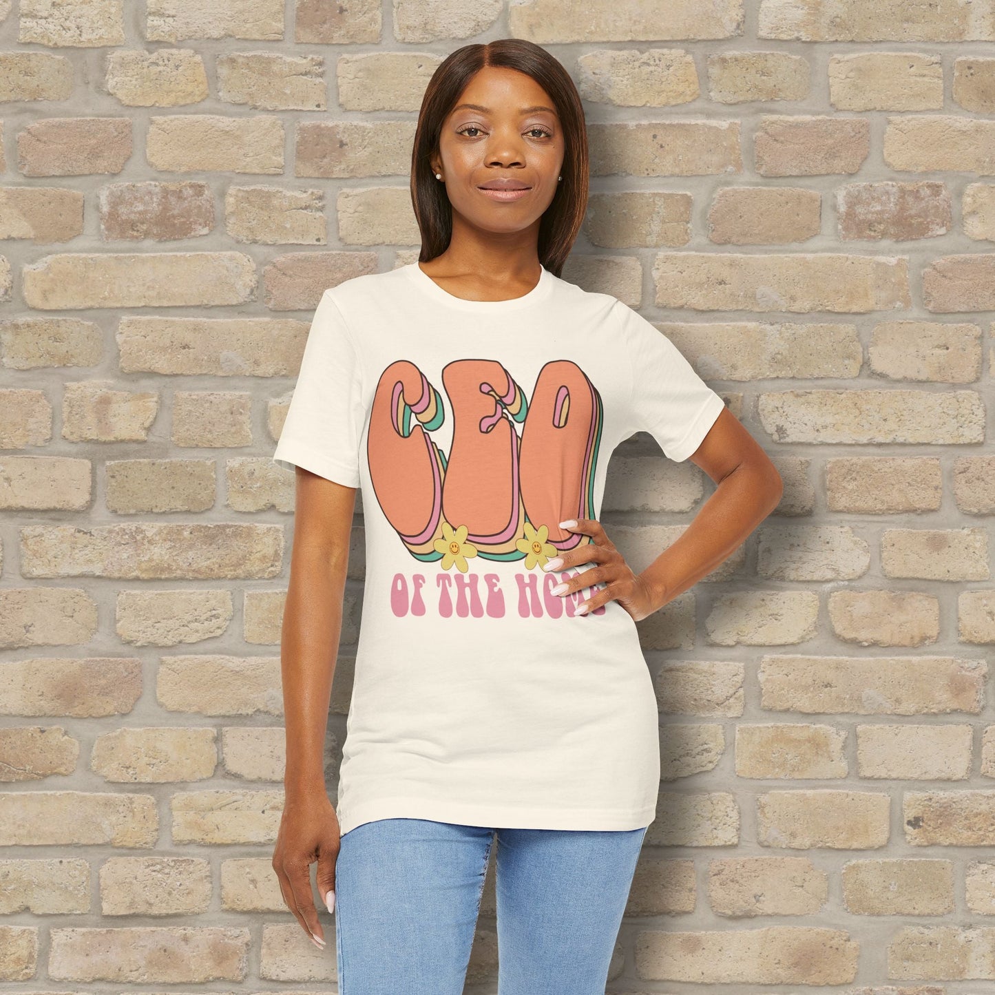 Mostly Text T-Shirts CEO of the Home Tee - Vibrant Styles