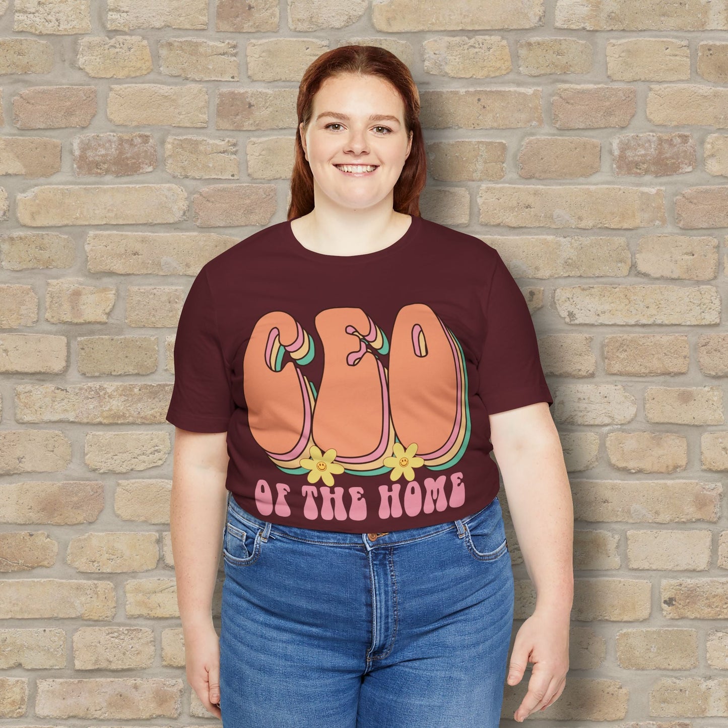Mostly Text T-Shirts CEO of the Home Tee - Vibrant Styles