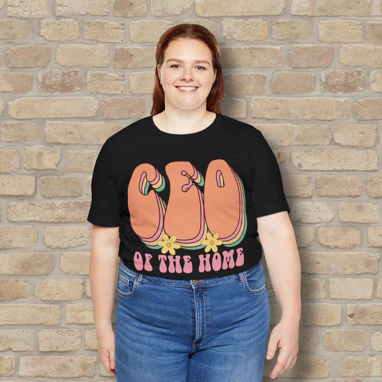 Mostly Text T-Shirts CEO of the Home Tee - Vibrant Styles