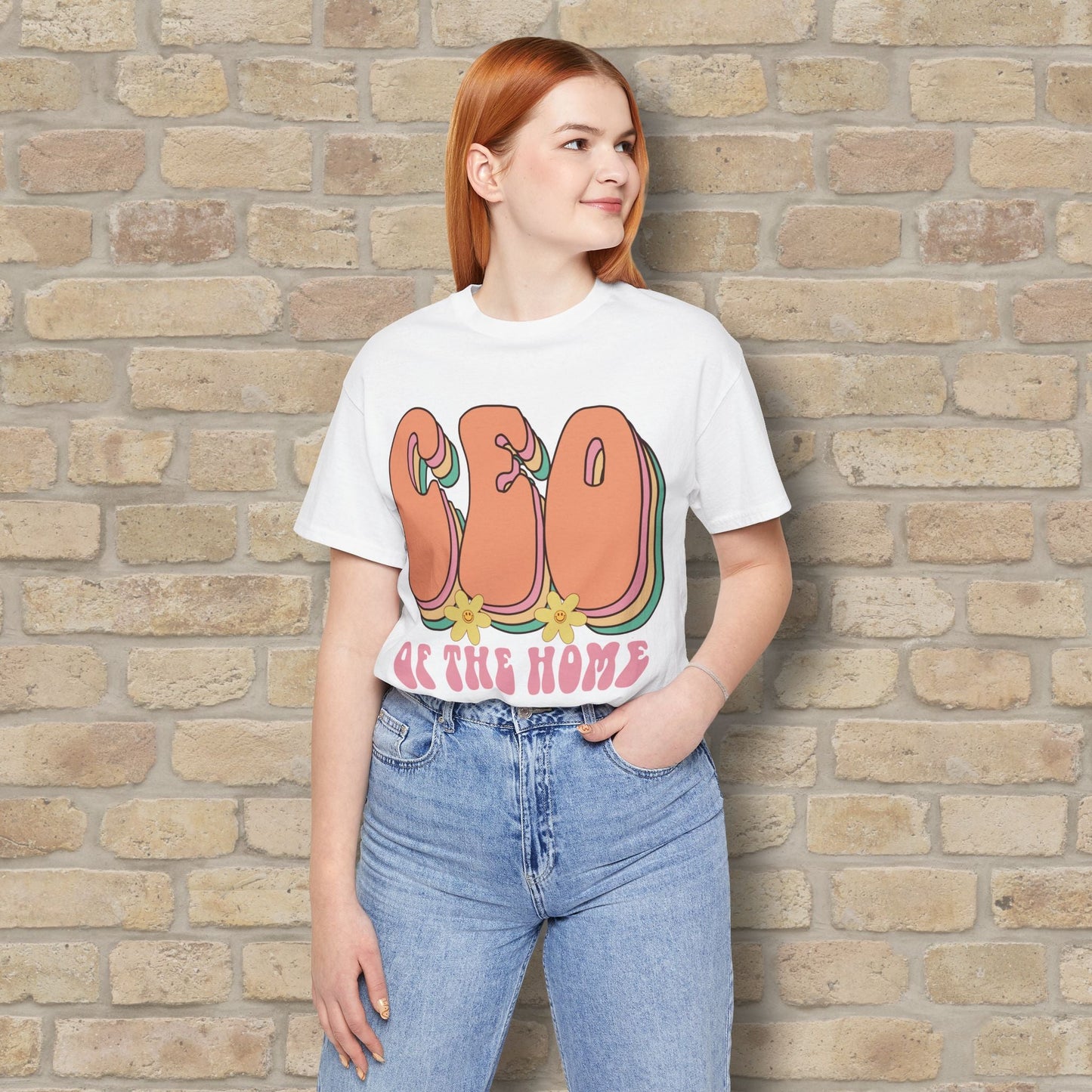 Mostly Text T-Shirts CEO of the Home Tee - Vibrant Styles