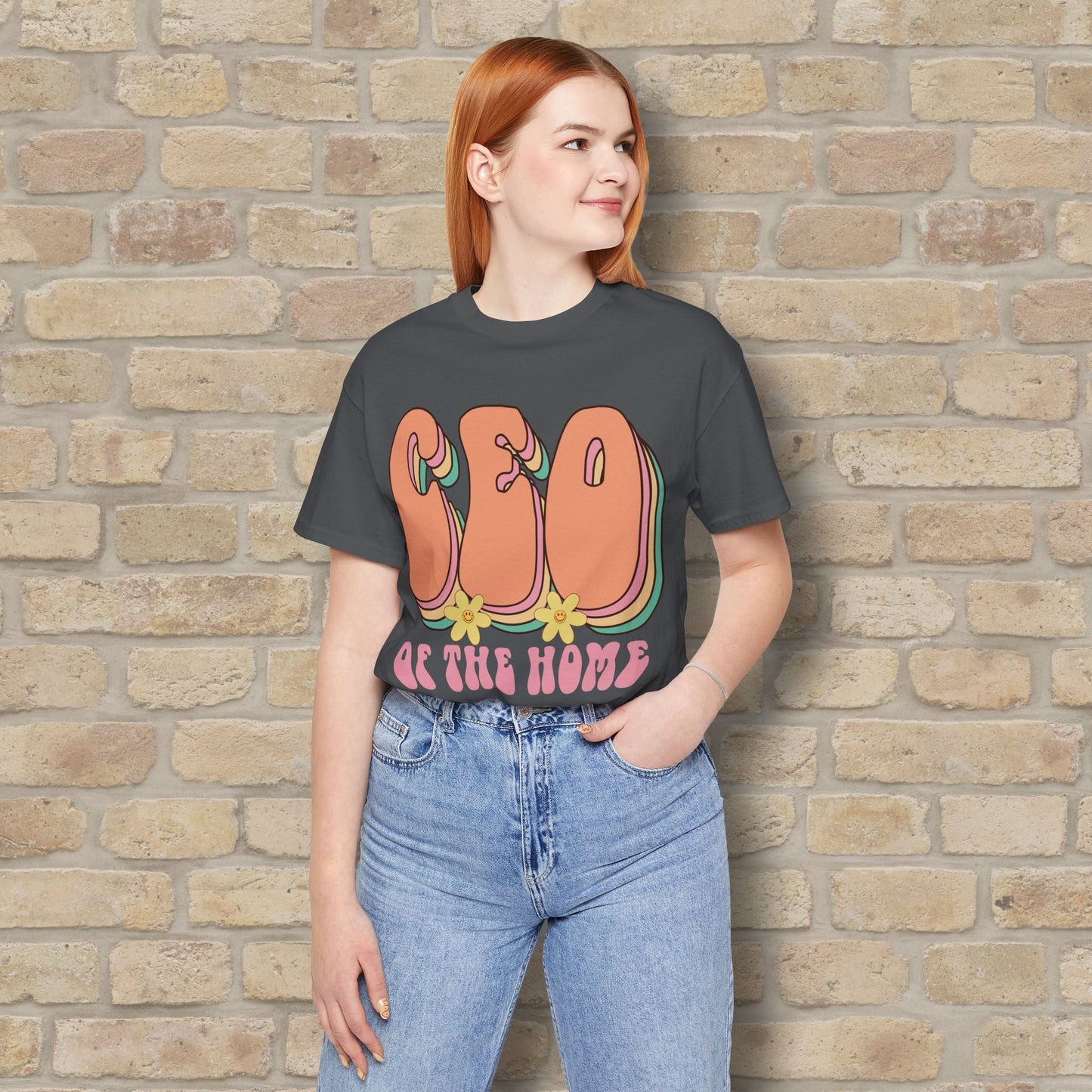Mostly Text T-Shirts CEO of the Home Tee - Vibrant Styles