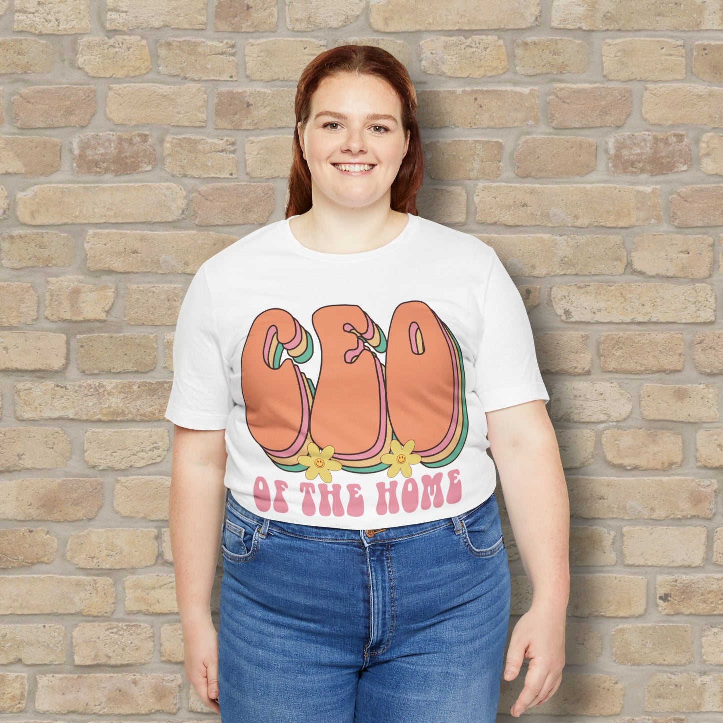 Mostly Text T-Shirts CEO of the Home Tee - Vibrant Styles