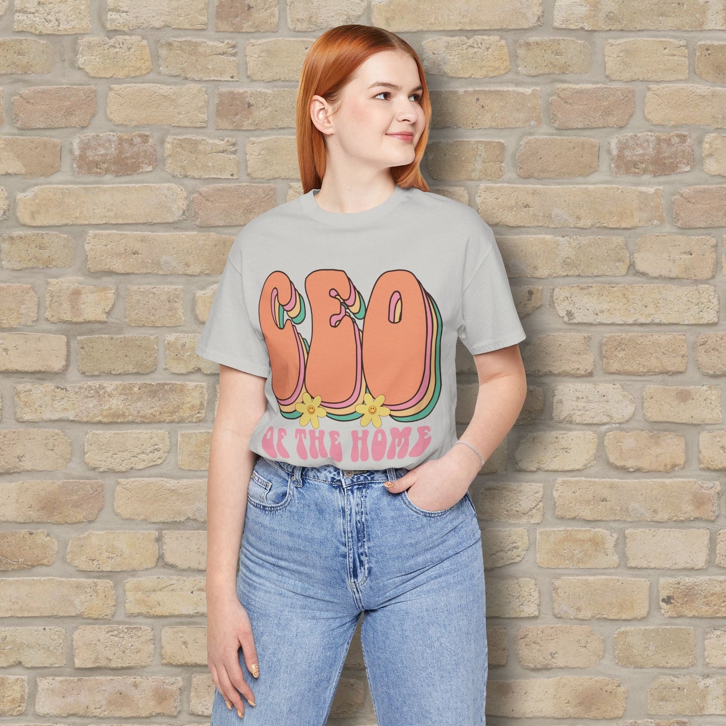 Mostly Text T-Shirts CEO of the Home Tee - Vibrant Styles