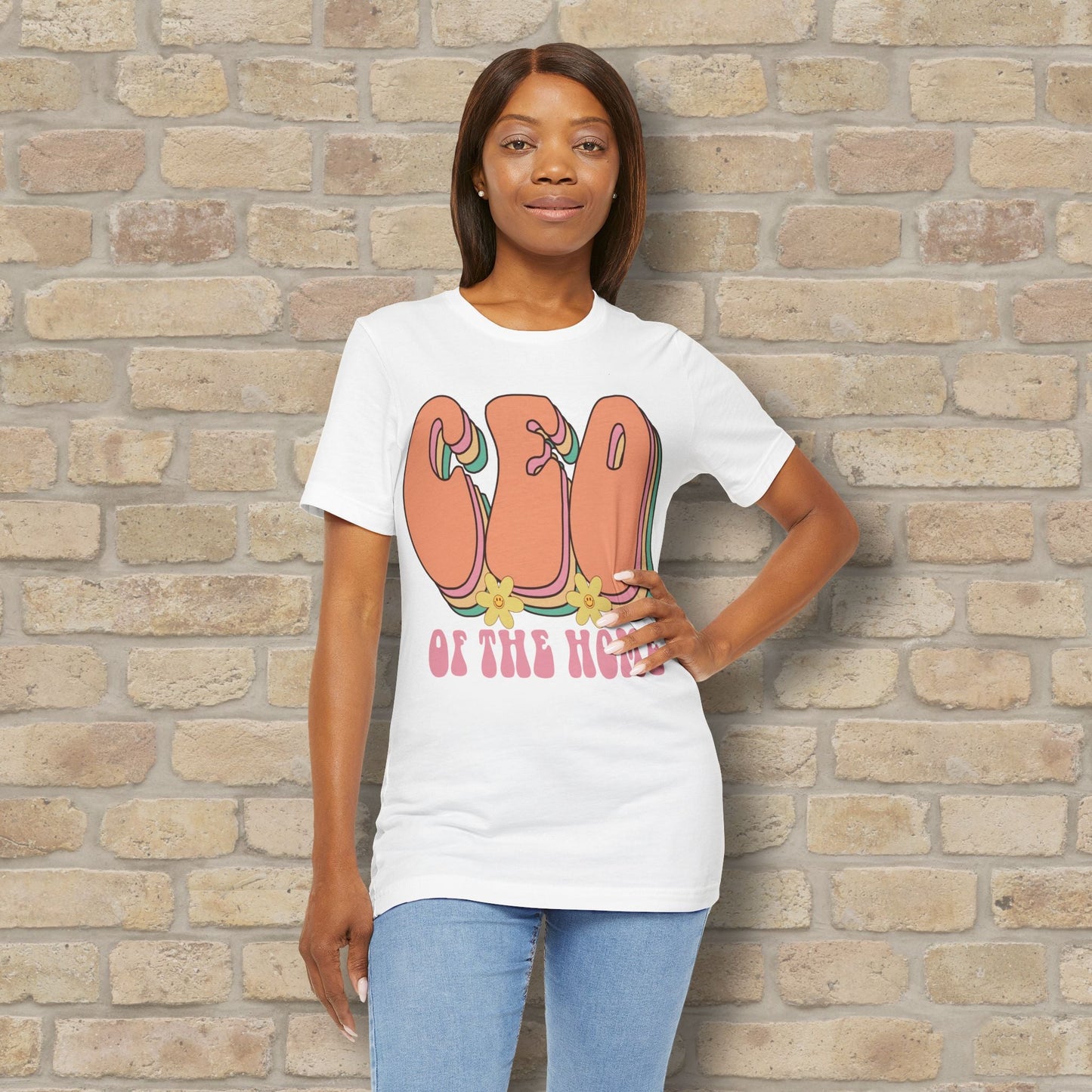 Mostly Text T-Shirts CEO of the Home Tee - Vibrant Styles