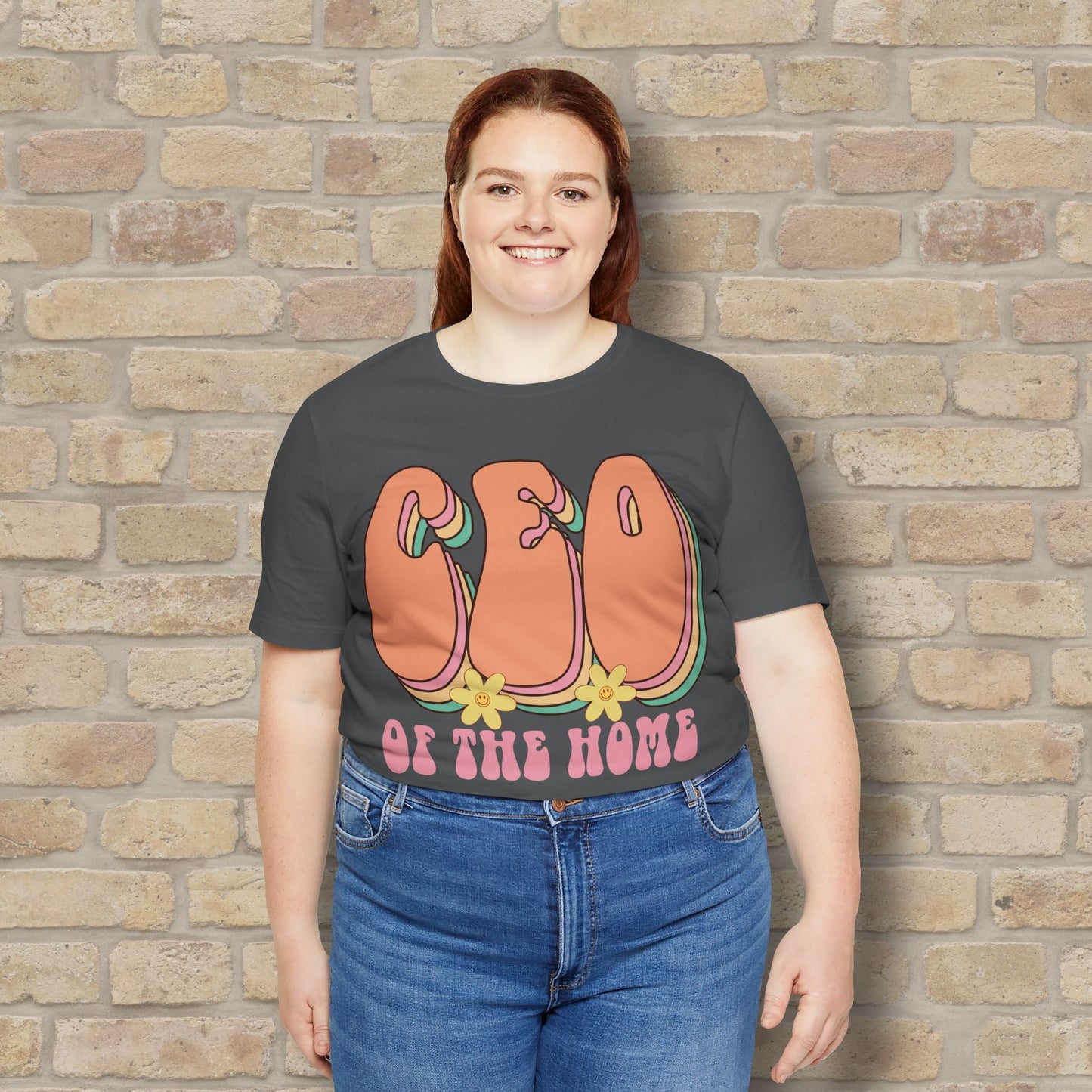 Mostly Text T-Shirts CEO of the Home Tee - Vibrant Styles
