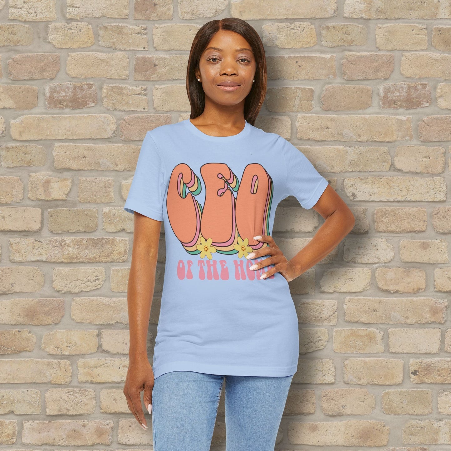 Mostly Text T-Shirts CEO of the Home Tee - Vibrant Styles
