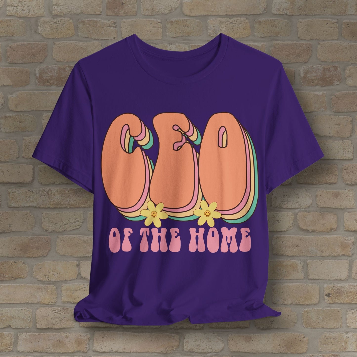 Mostly Text T-Shirts CEO of the Home Tee - Vibrant Styles