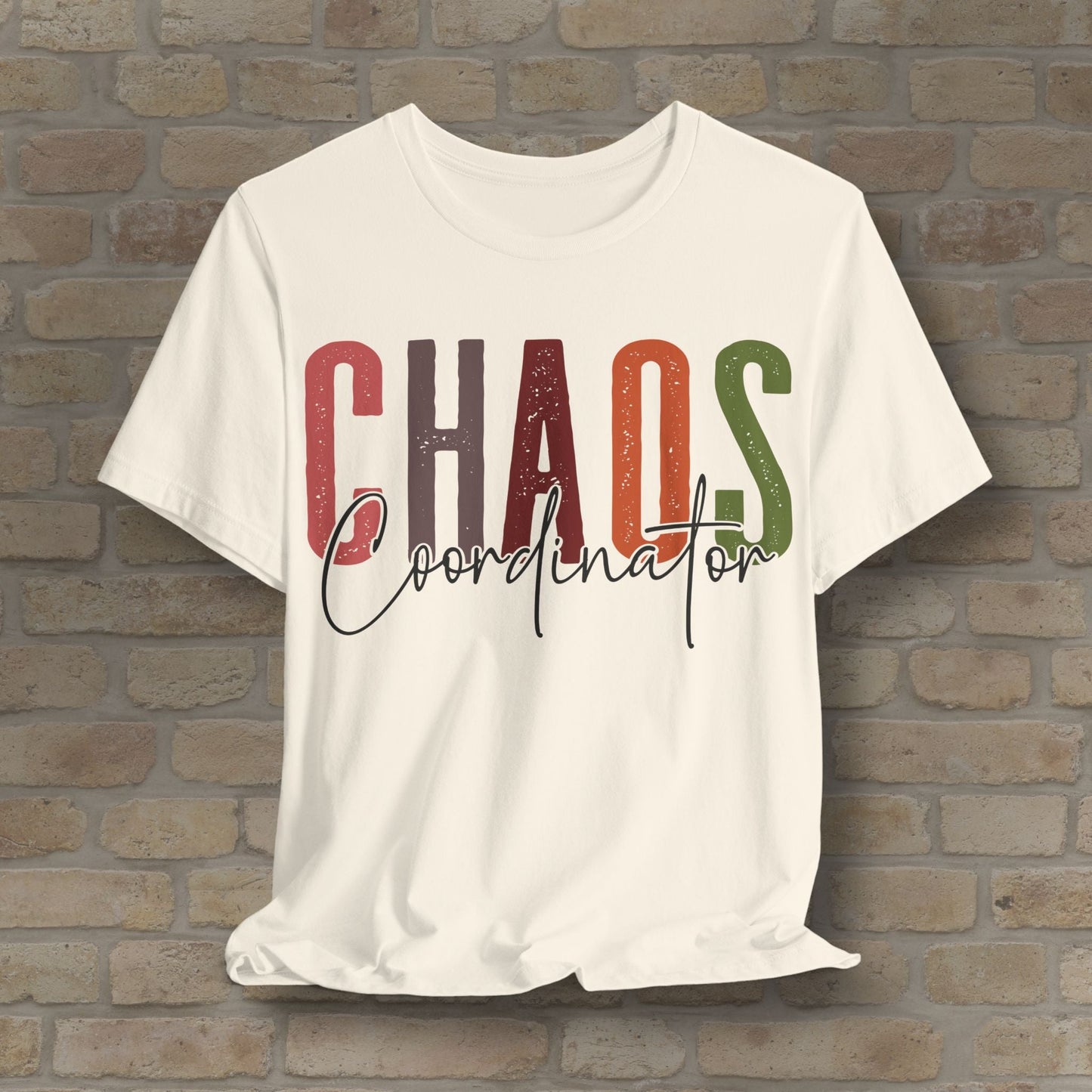 T-Shirt Chaos Coordinator Tee – For the One Who Keeps It All (Mostly) Together - Vibrant Styles