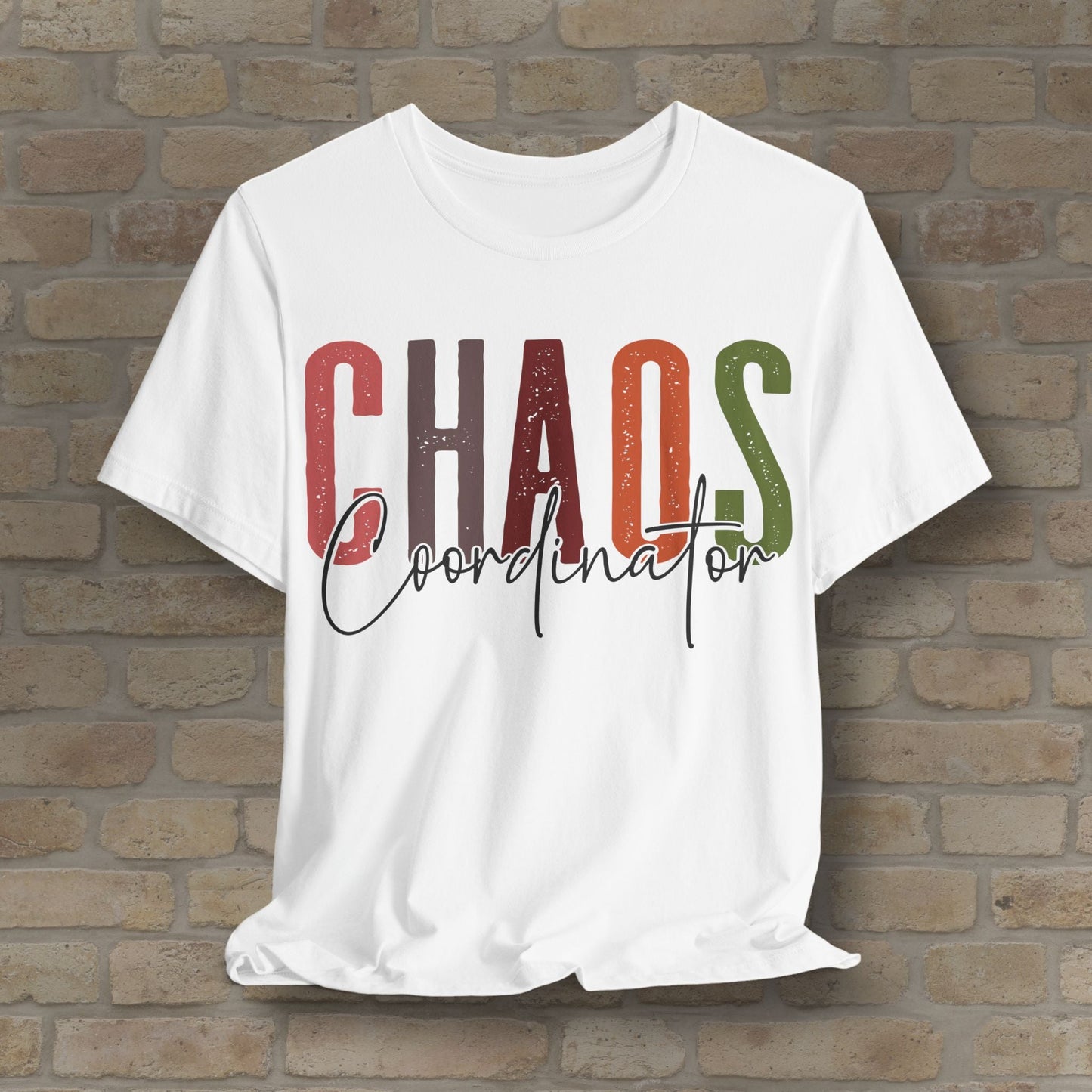 T-Shirt Chaos Coordinator Tee – For the One Who Keeps It All (Mostly) Together - Vibrant Styles