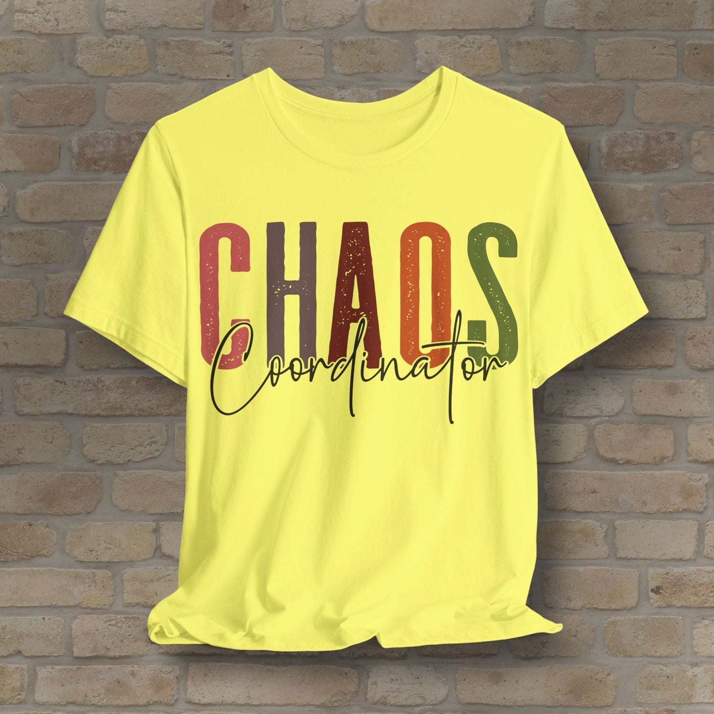 T-Shirt Chaos Coordinator Tee – For the One Who Keeps It All (Mostly) Together - Vibrant Styles