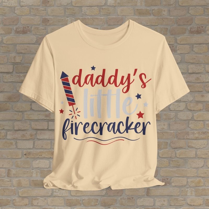 Graphic & Text T-Shirts Daddy's Firecracker Tee - Vibrant Styles