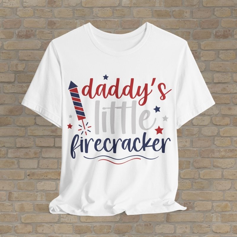 Graphic & Text T-Shirts Daddy's Firecracker Tee - Vibrant Styles
