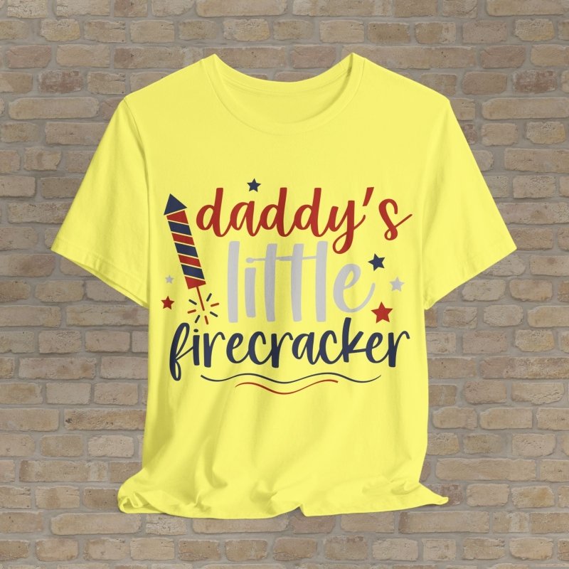 Graphic & Text T-Shirts Daddy's Firecracker Tee - Vibrant Styles