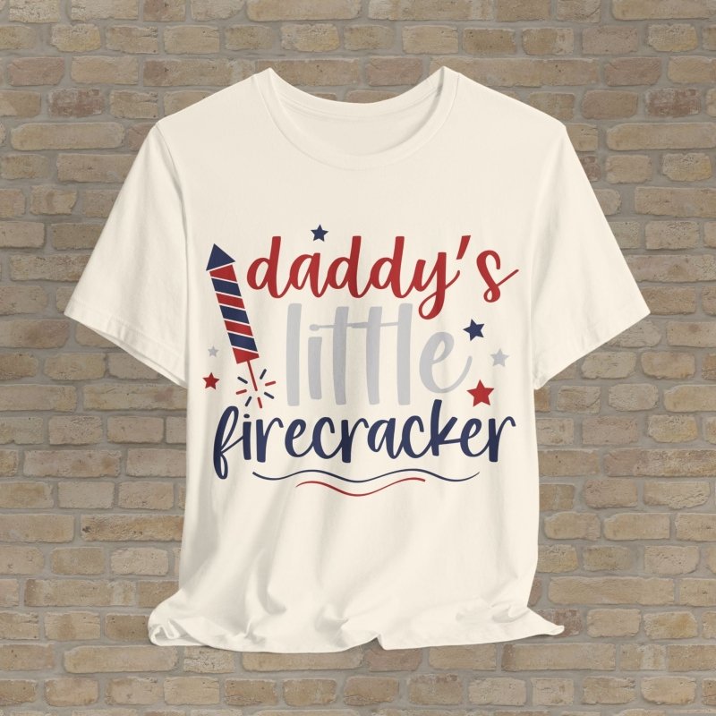 Graphic & Text T-Shirts Daddy's Firecracker Tee - Vibrant Styles
